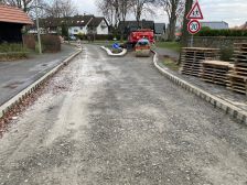Die Bauarbeiten in der Ortsdurchfahrt Delbrück-Ostenland schreiten voran © Kreis Paderborn